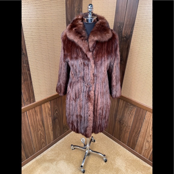 Vintage Bill Marre Inc. Sable Fur Coat Jacket - Picture 1 of 12
